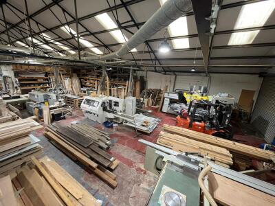 SALE CLOSED: On-Line Auction: Entire Contents of Woodworking & Joinery Workshop