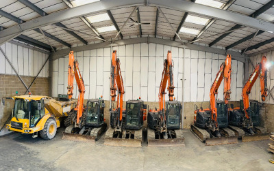 SALE CLOSED: Fleet of Commercial Concrete Company Vehicles & Plant Hire Machinery