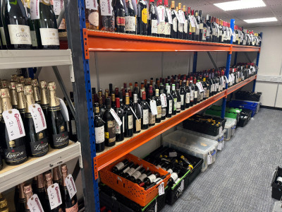 SALE CLOSED: Contents of Convenience Store with Stock of Wine, Spirits, Champagne, Beer & Much More