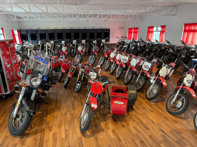 SALE CLOSED: Contents of Motorcycle Display Team in Newham, Essex, E6