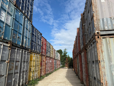 SALE BY TENDER: Huge Quantity of Retail Stock & 64 x 20ft Shipping Containers, Located in Southall, UB2