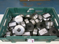 Crate of Oerlikon Alufil 5 Si Welding Wire.