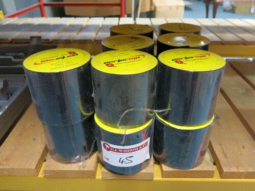 16 x Rolls of 100mm x 33m General Purpose PVC Tape.