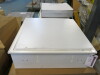 4 x Knightsbridge MRB418HF Modular Ceiling Light Fittings. Size 60 x 6`0 x 8cm & 1 x Other Size 60 x 60 x 18cm. - 5