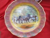 Large Collection of Romany Gypsy 'Waggon Days' Marquis Fine China, Hand Painted Carat Gold, Made in England to Include: - 6