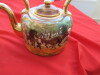 Large Collection of Romany Gypsy 'Waggon Days' Marquis Fine China, Hand Painted Carat Gold, Made in England to Include: - 8