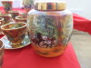 Large Collection of Romany Gypsy 'Waggon Days' Marquis Fine China, Hand Painted Carat Gold, Made in England to Include: - 10