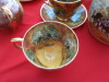 Large Collection of Romany Gypsy 'Waggon Days' Marquis Fine China, Hand Painted Carat Gold, Made in England to Include: - 11