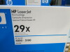 4 x HP LaserJet 29x Printer Cartridges. - 3