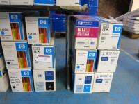 12 x HP Printer Cartridges for 8500 / 8550 to Include: 3 x Black (C4149A), 3 x Cyan (C4150A), 1 x Yellow (C4152A) & 3 x Magenta (C4151A).