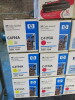 21 x HP Printer Cartridges for 4500 / 4550 to Include: 3 x Yellow (C4194A), 9 x Magenta (C4193A), 4 x Cyan (C4192A) & 5 x Black (C4191A). - 3