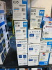 13 x Assorted HP Printer Cartridges to Include: 5 x C3903A, 3 x C4093A, 1 x Q3916A (Cyan), 1 x Q7582A (Yellow), 1 x Q2624A, 1 x 92298X & 1 x 53x. - 2