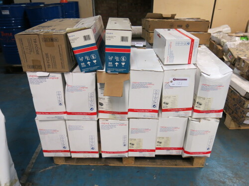 Pallet of 17 x Assorted Citigroup Laser Toner Cartridges, 7 x Ricoh & 5 x Others.