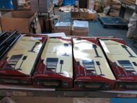 4 x Natural Foundations Speaker Stands, Model NF3b.