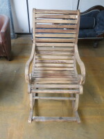 Hardwood Rocking Chair.