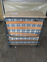 Foldout Single Guest Board on Castors.