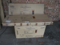 Boxed/New Originals Jakata Wooden Double Wardrobe, Colour Honeycomb. Comes in 3 Boxes.