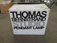Boxed/New Muuto Tomas Bernstrand Studio Pendant Lamp in Yellow.
