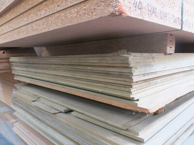 17 x Sheets of MDF, Size L30350mm x W1220mm x D10mm.