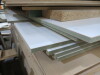 4 x Sheets of MDF with White formica Top & Bottom, Size L3050mm x W1220mm x D20mm. - 3