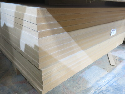 14 x Sheets of MDF, Size L2440mm x W1220mm x D30mm.