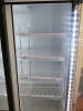 Interlevin LGC7500 Triple Door LED Illuminated Showcase Refrigerated Display Unit. S/N LGC750000317101200180005. Capacity 2050 Litres. Manufactured October 2017, (appears in near new condition). Original Cost £2700 - 3