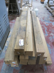 Pallet Containing 14 Lengths of Hardwood, Size 1.7M x 150mm x 130mm.