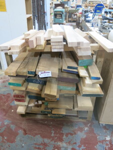 Pallet Containing Assorted Cut Lengths of Timber, Average Length 1.5M Long in Mixed Widths & Thicknesses.