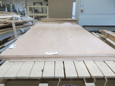 9 x Sheets of Plywood, Size L2440mm x W1220mm x D6mm.