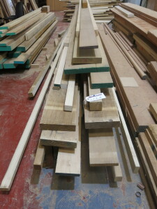 Pallet Containing Approx 70 Lengths of Assorted Sized, Type, Lengths of Timber. Size 2-6m Long (As Viewed/Pictured).