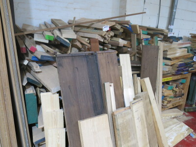 Very Large Quantity of over 500 Lengths of Hardwood Off Cuts (As Viewed/Pictured).