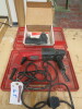 Hilti TE10 SDS Drill in Carry Case with 90 Degree Head Attachment in Carry Case.