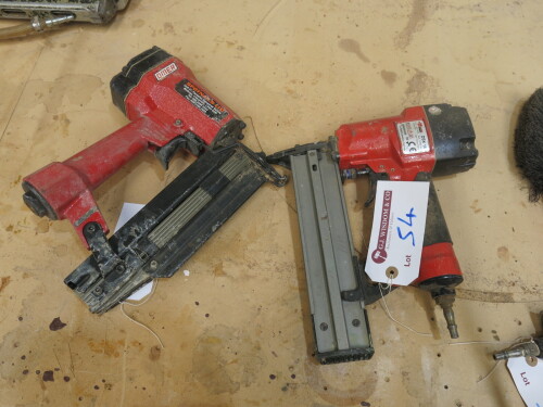 2 x Pneumatic Nail Guns (As Viewed/Pictured).