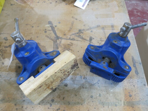 Pair of Record Irwin Flooring Clamps, Model MFC163.