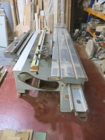 Sicar Horizontal Sliding Table Dimension/Panel Saw, Model Optima 3200, S/N 95300217, Year 2002. Note: untested as disconnected ready for transportation.