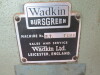 Wadkin Bursgreen Chisel Morticer, Pneumatic Control, Machine Number 71166. Comes with Workshop Manual. - 9