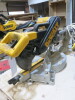 DeWalt Mitre Saw, Model DW708-GB. Note: unable to power up for spares or repair A/F. - 2