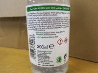 23 x 500ml Bottles of Creightons Pure Touch Hand Hygiene Gel, Quick Dry Formula.