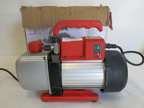 Robinair High Performance Vacuum Pump, Model RA15501A-E-A2L. Comes in Original Box.