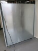 Electrolux Commercial 2 Door Stainless Steel Freezer, Model RS13FX42FG, S/N 128007012. Size H200cm x W144cm x D77cm. NOTE: requires shelves - 9