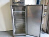Precision Stainless Steel Single Door Upright Gastronorm Fridge, Model MPT601SS. Size H198cm x W70cm x D82cm. - 4