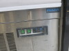 Polar Open Front Multideck Chiller Display Fridge with 3 Adjustable Shelves, LED Light & Night Blind, Model GH268. Size H198cm x W107cm x D76cm. - 2
