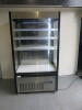 Polar Open Front Multideck Chiller Display Fridge with 3 Adjustable Shelves, LED Light & Night Blind, Model GH268. Size H198cm x W107cm x D76cm. - 4