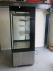 Polar Open Front Multideck Chiller Display Fridge with 3 Adjustable Shelves, LED Light & Night Blind, Model GH268. Size H198cm x W107cm x D76cm. - 7
