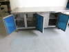 Polar Counter 4 Door Refrigerator, Model G588, Size H85cm x W224cm x D70cm. - 4