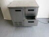 Polar Single Door/2 Drawer Counter Fridge, Model U637. Size H85cm x W90cm xD70cm. - 4