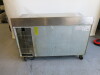 Polar Counter 2 Door Freezer with Upstand, Model DL916 , Size H85cm x W136cm x D70cm - 5
