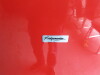 Fridgemaster Refrigerator/Freezer in Red, Model MTM18120R. Size H118cm x W48cm x D49cm - 2