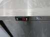 Blizzard Stainless Steel Single Door Under Counter Fridge, Model BZ-UCR140. Size H82cm x W60cm x D60cm. - 3