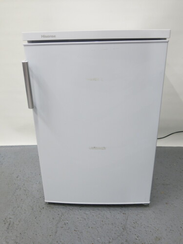 Hisense Domestic Undercounter Refrigerator, Model RL170Dm. Size H85x W56cm x D58cm.